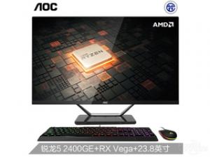 AOC AIO721(R5 2400GE/8GB/240GB/核显/23.8英寸)
