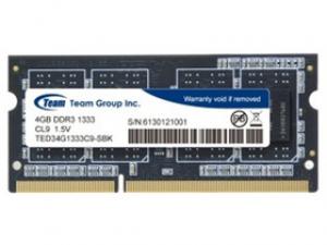 十铨科技DDR3 1333 4G笔记本内存
