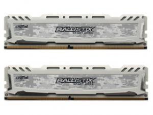 英睿达铂胜运动 游戏内存条4G两条装超频2400台式机DDR4