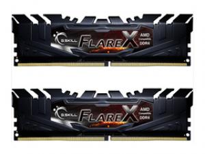 芝奇烈焰枪 DDR4 2400 16G(8G×2)铁骑黑