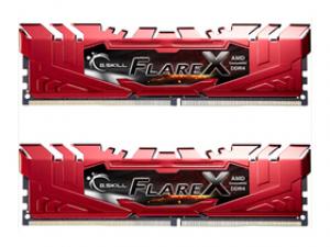 芝奇烈焰枪 DDR4 2400 16G(8G×2)星焰红