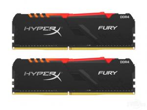 金士顿骇客神条 RGB Fury系列 DDR4 3200 16GB(8G×2)