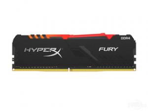 金士顿骇客神条 RGB Fury系列 DDR4 3200 8GB