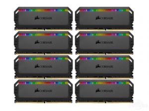 商海盗船统治者铂金 RGB DDR4 3200 128GB(16GB×8)