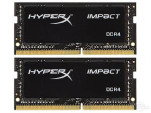 金士顿骇客神条 Impact DDR4 2666 16GB(8GB×2)