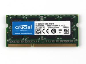 Crucial英睿达镁光DDR3L 1866 8G 笔记本电脑三代内存条