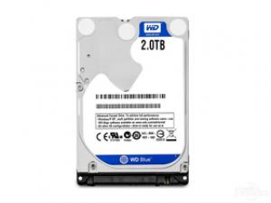西部数据蓝盘 2TB 128M SATA 笔记本硬盘(WD20SPZX)