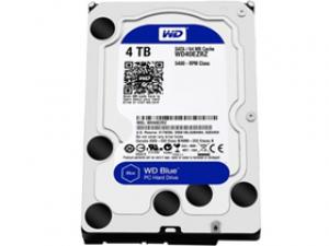 西部数据蓝盘 4TB 64M SATA 硬盘(WD40EZRZ)