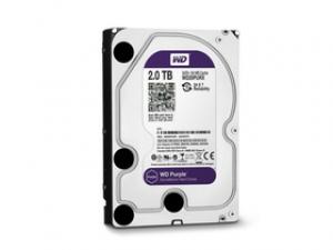 西部数据紫盘 2TB 64M SATA 硬盘(WD20PURX)