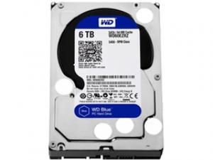 西部数据蓝盘 6TB 64M SATA 硬盘(WD60EZRZ)