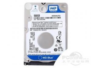 西部数据蓝盘 500GB 16M SATA 笔记本硬盘(WD5000LPCX)