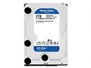 西部数据蓝盘 2TB 256M SATA3 硬盘(WD20EZEX)