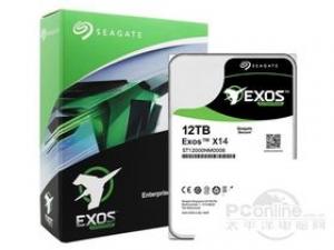 希捷银河Exos X14 12TB 256M SATA 硬盘(ST12000NM0008)