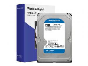 西部数据蓝盘 2TB 256M SATA 硬盘(WD20EZBX)