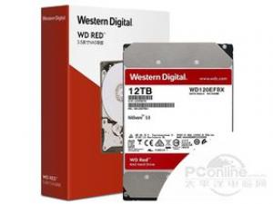 西部数据红盘Plus 12TB 256M SATA3硬盘(WD120EFBX)