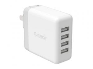 奥睿科20W大功率4USB口充电器