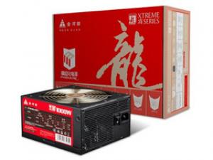 金河田 额定1000W白金龙霸 电源