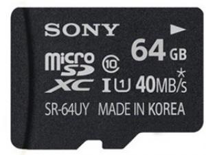索尼UHS-1 SDXC SR-64UY 64G