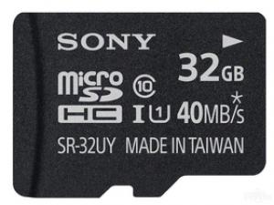 索尼UHS-I高速TF卡 SR-32UY 32G  