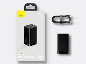 倍思65W氮化镓充电器三代