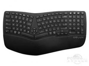 多彩GM902人体工学蓝牙双模键盘