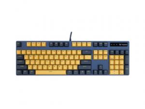 雷柏V500PRO蔚蓝皇朝、青花蓝背光游戏机械键盘