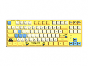 机械师小黄人双模机械键盘+手托套装