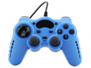 趣迷魔幻蓝色震动风扇游戏手柄