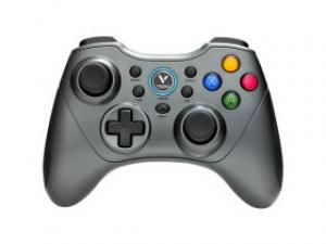 雷柏V600S有线无线振动游戏手柄