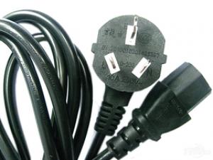 广线0.5平国标品尾电源线