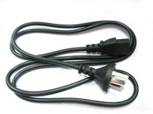 广线0.5平直插品尾电源线