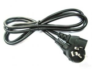 广线0.75平国标品尾黑色3C电源线