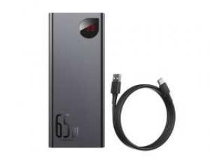 倍思Adaman金属数显快充移动电源20000mAh 65W