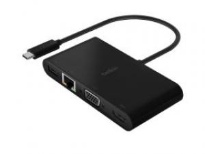 贝尔金Type-C五合一扩展坞