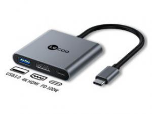 联想Type-C转HDMI三合一拓展坞