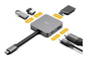 京东京造Type-C扩展坞6合1