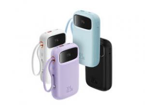 倍思Q电2 数显快充移动电源 双线版 10000mAh