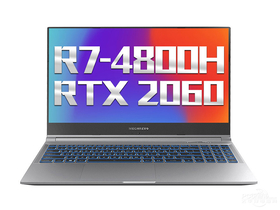 机械革命蛟龙(R7-4800H/16GB/512GB/RTX2060/144Hz)