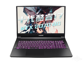 神舟战神TX9-CU7DS(酷睿i7-10700/16GB/512GB/RTX2070)