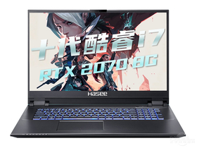 神州战神G9-CU7PS(酷睿i7-10750H/16GB/512GB/RTX2070)