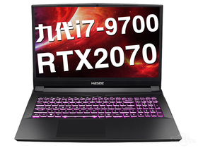 神舟战神TX9-CT7DK(酷睿i7-9700/16GB/256GB+1TB/RTX2070)