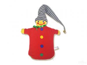 HUGO婴幼儿童卡通生态环保充水暖手宝 喜剧玩偶