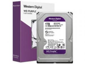 西部数据紫盘 1TB 64MB SATA CMR 硬盘(WD11PURZ)