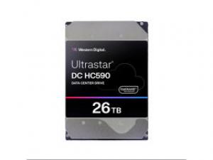 西部数据Ultrastar HC590 26TB 7200转 512MB SATA硬盘(WUH722626ALE6L4)