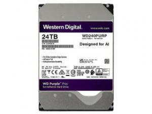 西部数据紫盘pro 24TB 7200转 512MB SATA硬盘(WD240PURP)