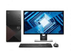 戴尔成就3881(i5-10400/8GB/256GB+1TB/集显/23.6英寸)