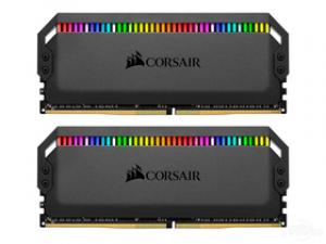 美商海盗船统治者铂金 RGB DDR4 3200 16GB(8GB×2)