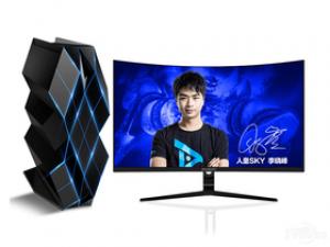 攀升钛度黑晶(i5-10400/16GB/512GB/GTX1660Super/27英寸)